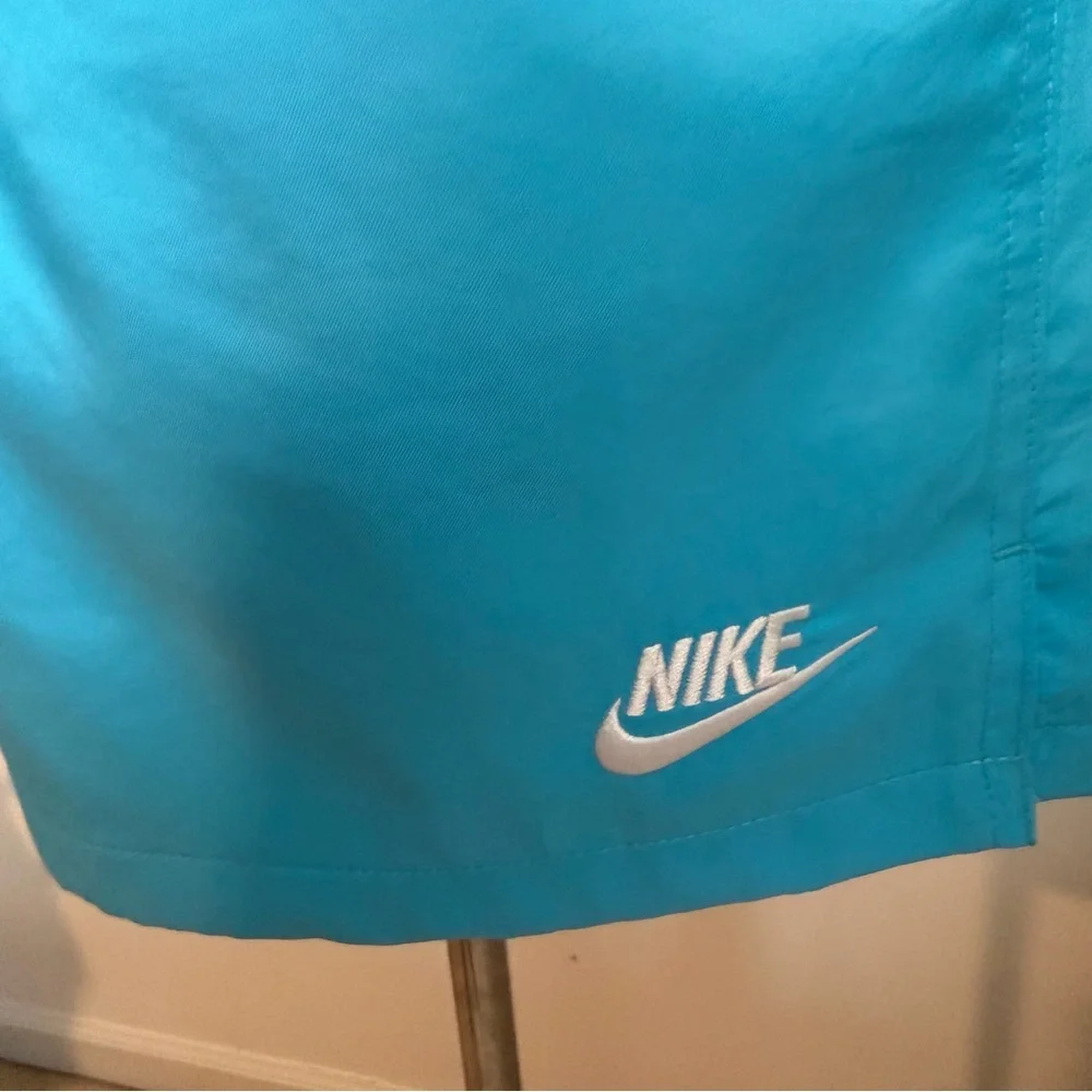 Nike Men’s Woven Flow -SZ XXL- Light Blue Mesh Lined Athletic Shorts